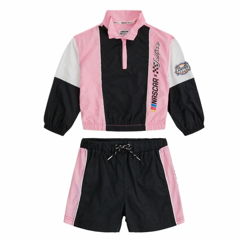 Girl set 7/8 small Windbreaker and shorts